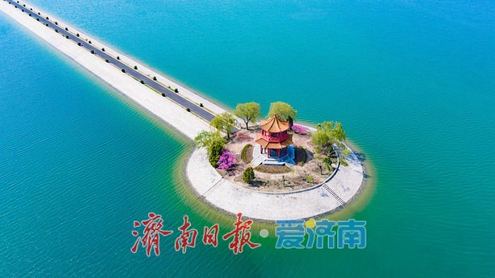 颜值实力双在线 济南玉清湖隔坝绘就水利生态新图景