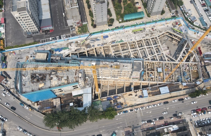 济南经十路旁打造“地铁上盖综合体”