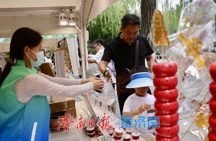 泉润端阳粽叶香 非遗市集迎客来