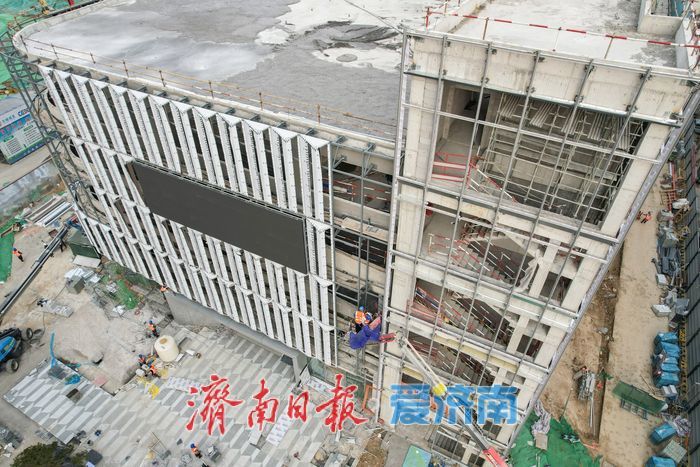 项目强省会｜洪楼片区城市智慧停车场项目建设迈入新节点