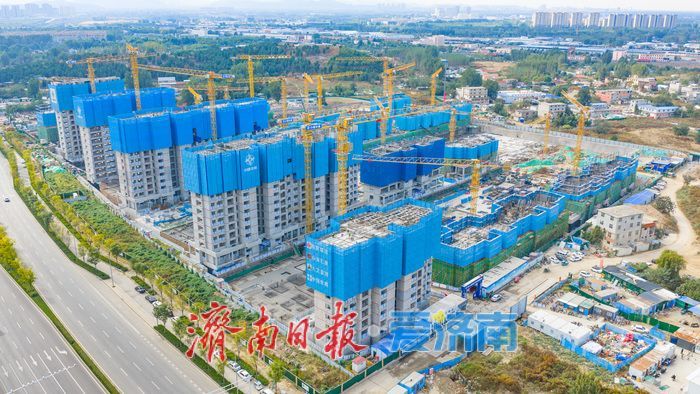 济南国际医学中心安置六区项目有序推进 民生安置工程建设提速