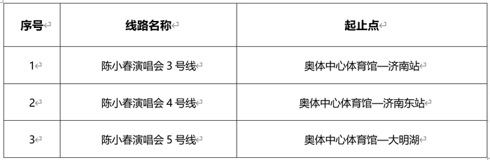 两条歌迷专线直达奥体，济南公交助你轻松赴约陈小春