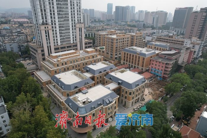 项目强省会｜老济南宾馆旧貌焕新颜，将成商埠文化新窗口