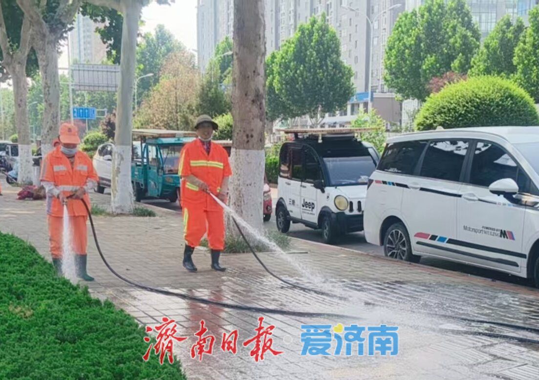 创新环卫作业模式 擦亮长清城市颜值