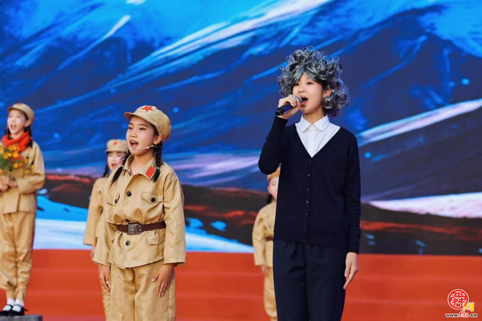 童心向党颂风华——唐冶中学小学部朗诵《永远的格桑梅朵》