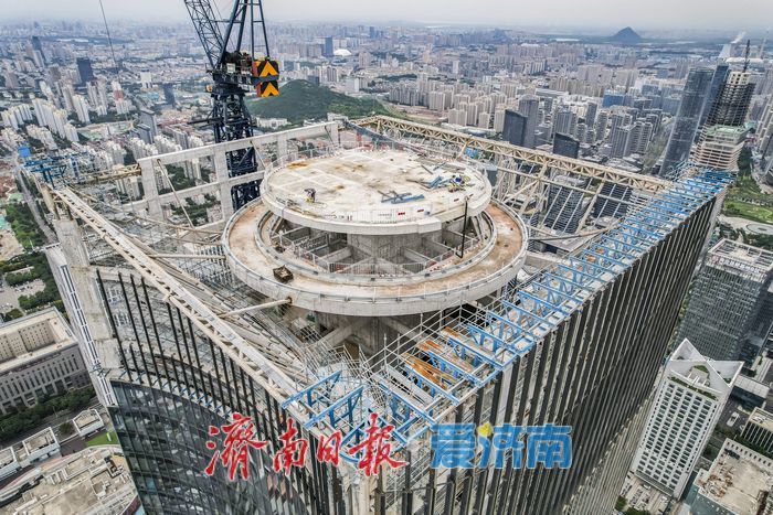 项目强省会｜济南CBD“南大门”中央广场18地块项目稳步推进