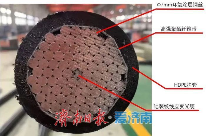 国内首次应用！济南黄河大桥（老桥）斜拉索叠加新buff