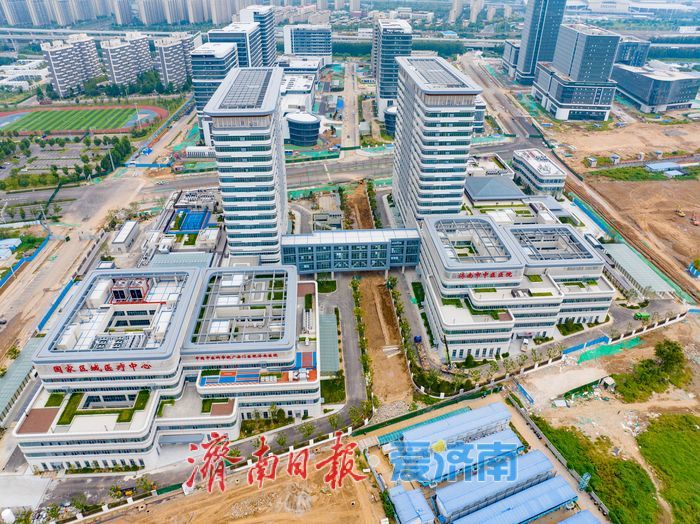济南重要医疗项目进展明显，广安门医院济南医院整体显现