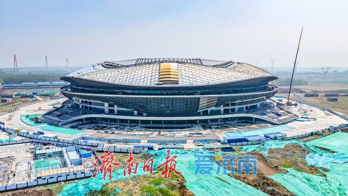 项目强省会｜山东首座6万座专业足球场进入攻坚期 多点发力提速冲刺精品工程