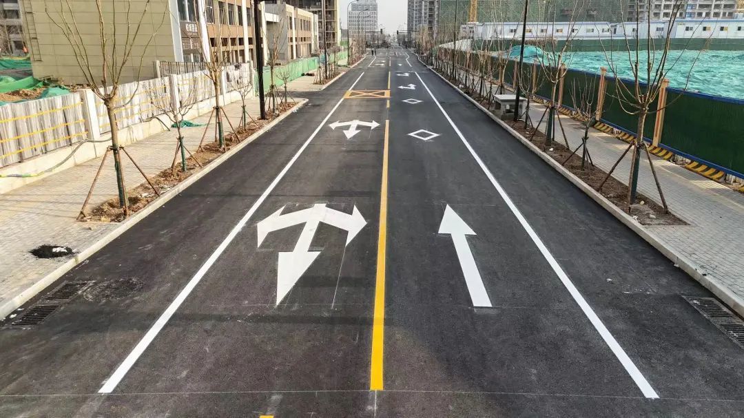 中粮大悦城市政道路建设工程顺利完工通车