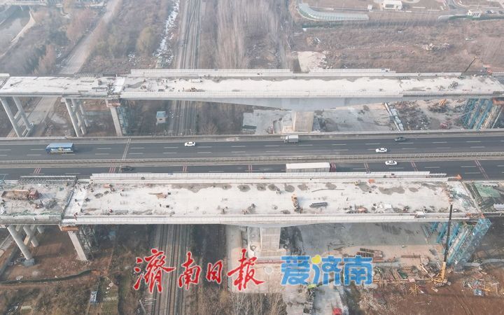 京台高速齐河至济南段改扩建冲刺年底通车