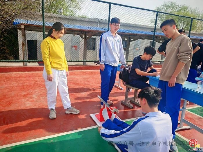 健康校园丨济南电子机械工程学校开展2026年春季体质健康测试