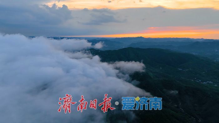 一年四季 泉在济南丨层林叠翠云雾绕，雨后九如山美若仙境