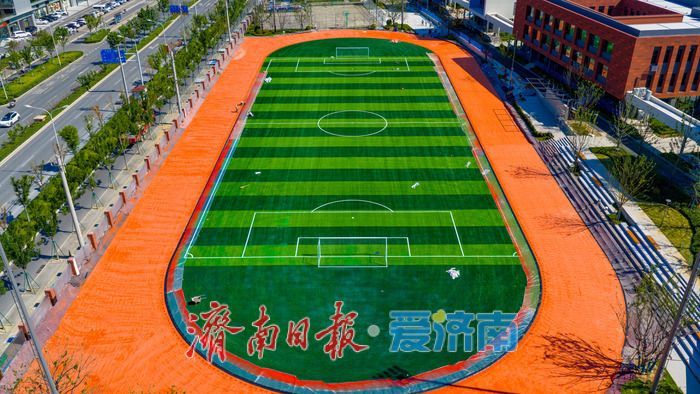 济南科技城九年一贯制学校项目进入收尾阶段 补齐片区教育短板