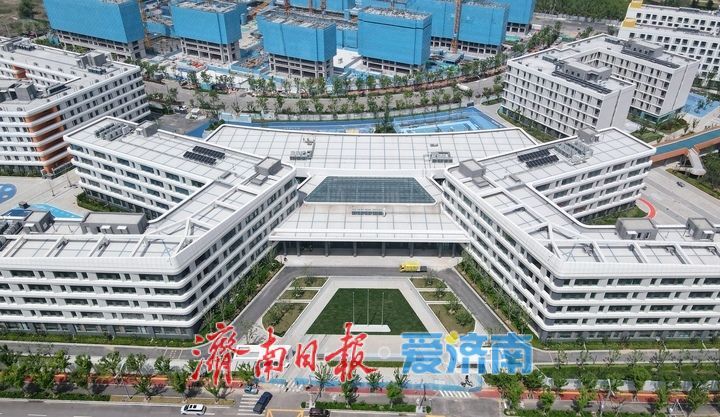 增强起步区优质教育配套，济南都市阳台东组团国际学校加速“冲刺”