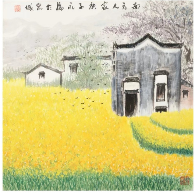 从北京到威海荣成，“齐鲁墨韵——吴永福中国画巡回展暨捐赠仪式”六地展完美收官