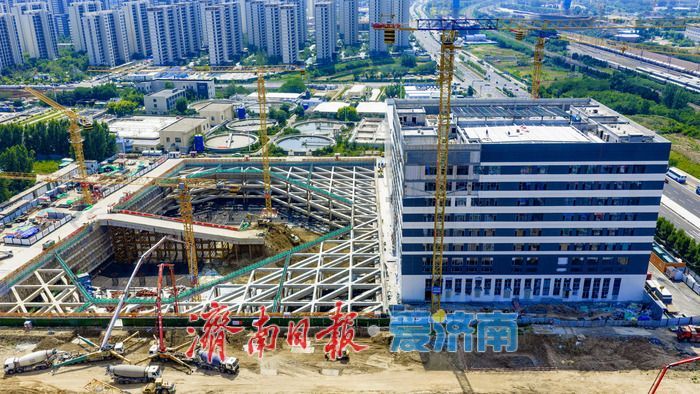 济南高新能源站项目施工有序推进 助力区域供热提质升级