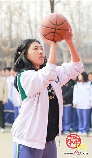 健康第一，投出精彩！济钢高中全福校区举办投篮比赛