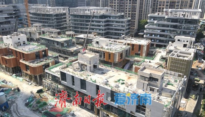 项目强省会｜济南CBD打造低密度商业街区，注入崭新商业活力