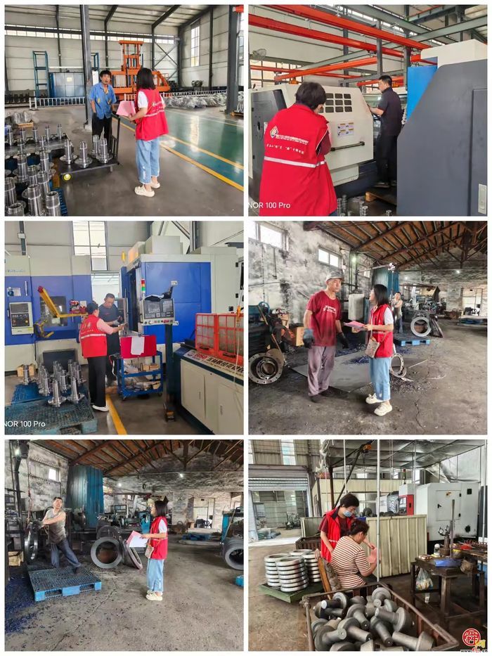 章丘区普集街道：网格员入企排险除患，筑牢安全发展根基