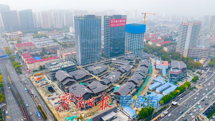 距大明湖仅3公里！济南万虹中心崛起，再造旅游消费新引擎