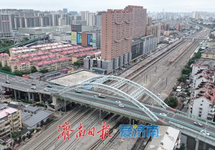 “服役”多年治病除害，顺河高架系杆拱桥焕新亮相