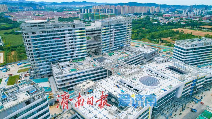 筑就暖心儿科港湾 济南市儿童医院新院区全力推进工程建设