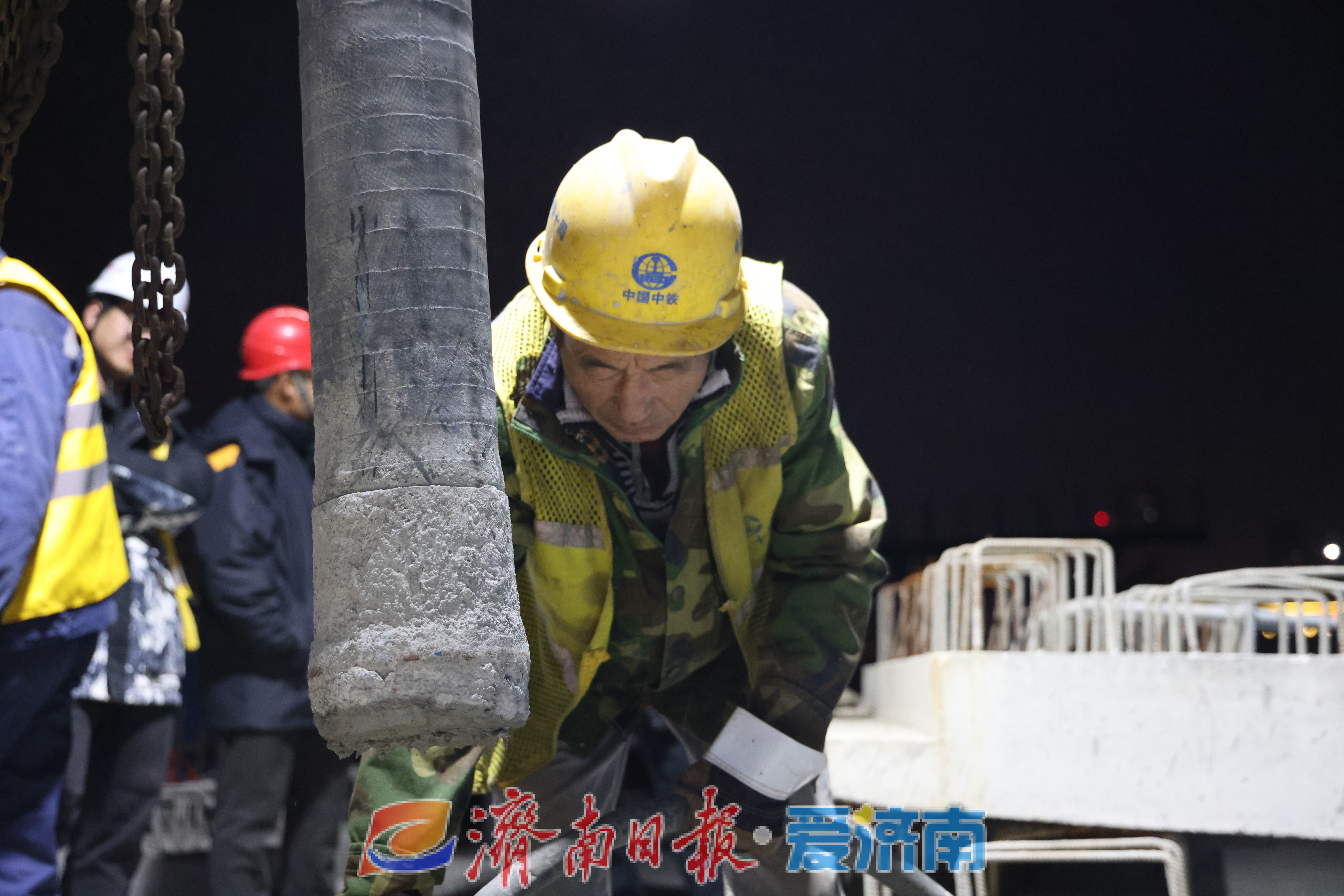 项目强省会｜济南站至大明湖站新增胶济三线特大桥主体施工全部完成