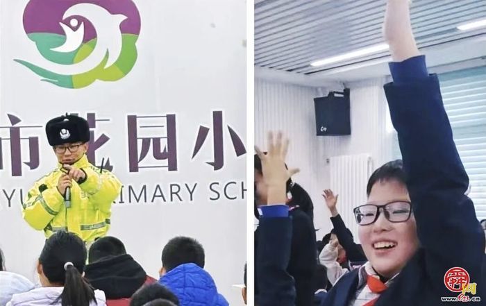 东仓社区：小手拉大手，共筑平安路