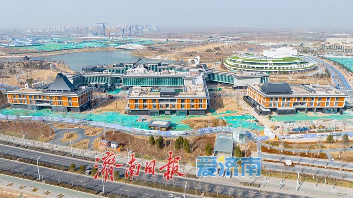 济南起步区鲁韵坊项目即将落成 现代演绎齐风鲁韵