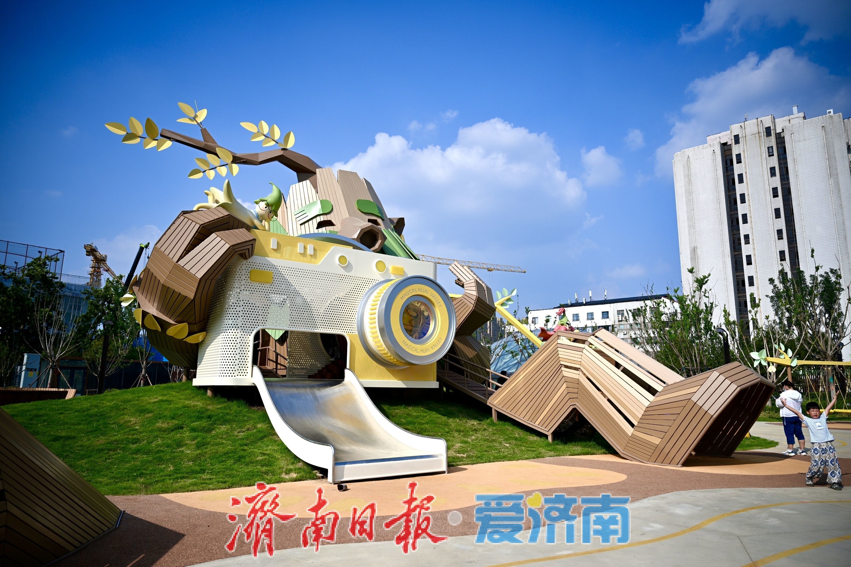 槐苑文化体育公园22日开园 市民抢先“探园”
