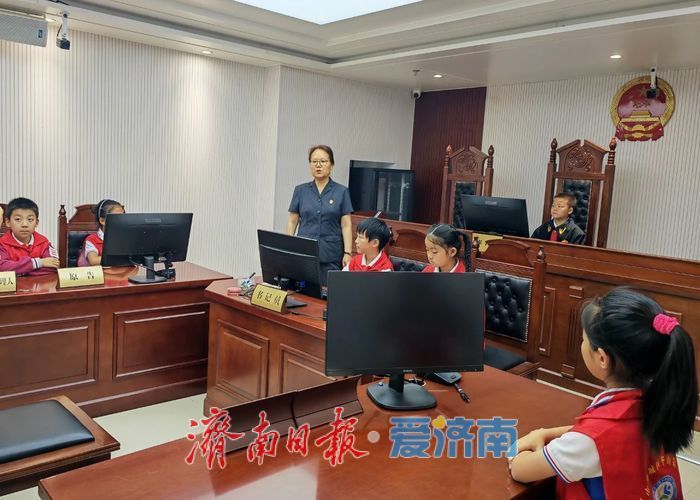 民法典宣传月｜济南法院“沉浸式普法”筑牢未成年人犯罪防线