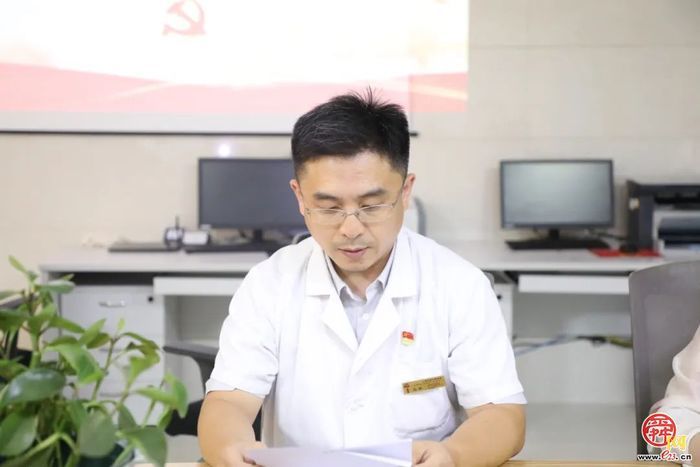 商河县中医医院开展党建查房 激活高质量发展新动能