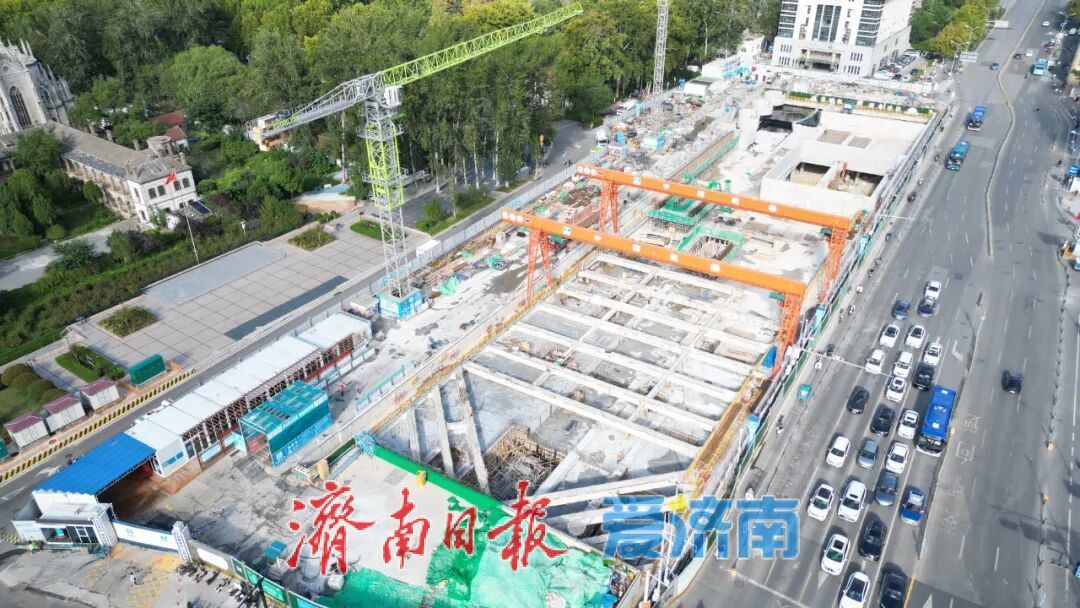 济南这2条轨道交通线路建设高效推进
