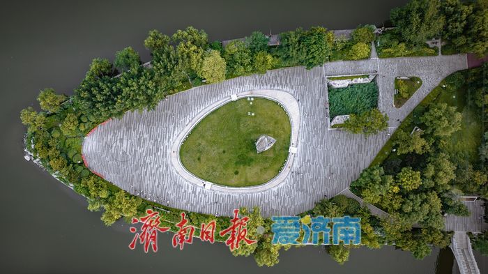 五柳岛，河畅水清、岸绿景美的水上公园