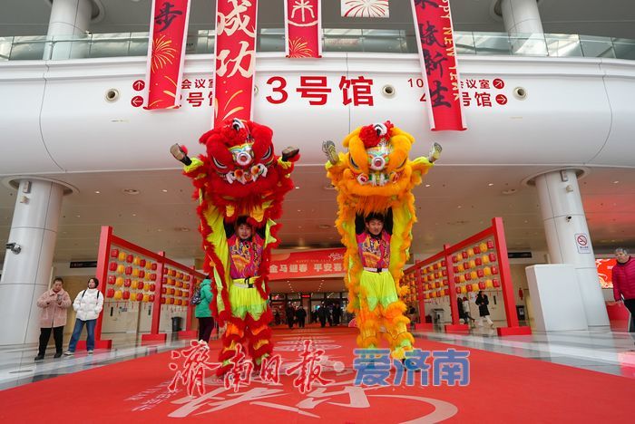 一年四季 泉在济南｜龙狮欢腾迎新春