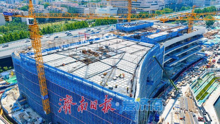 冲刺2026年底开业！洪楼TOD项目携济南首座京东MALL焕新商圈