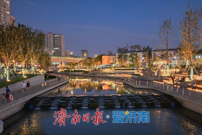 全福河，济南夜游新选择