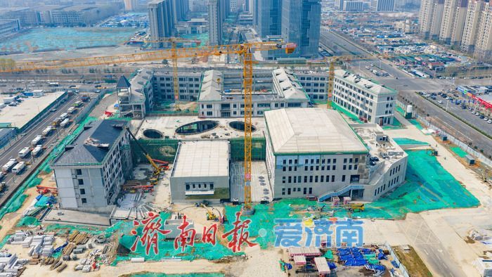 项目强省会｜工业南路北小学项目主体全面封顶 教育配套再添新动能