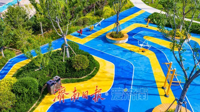 槐荫腊山河滨河绸带公园全新开放 0.7公里河段变身民生幸福廊道