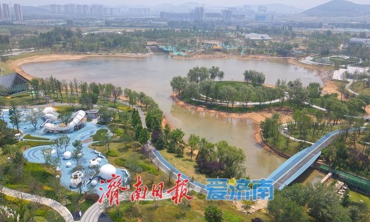 项目强省会｜济南彩虹湖公园陆地区域部分试开放