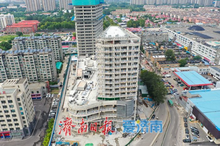 项目强省会｜济南腊山TOD项目工程建设稳步提速