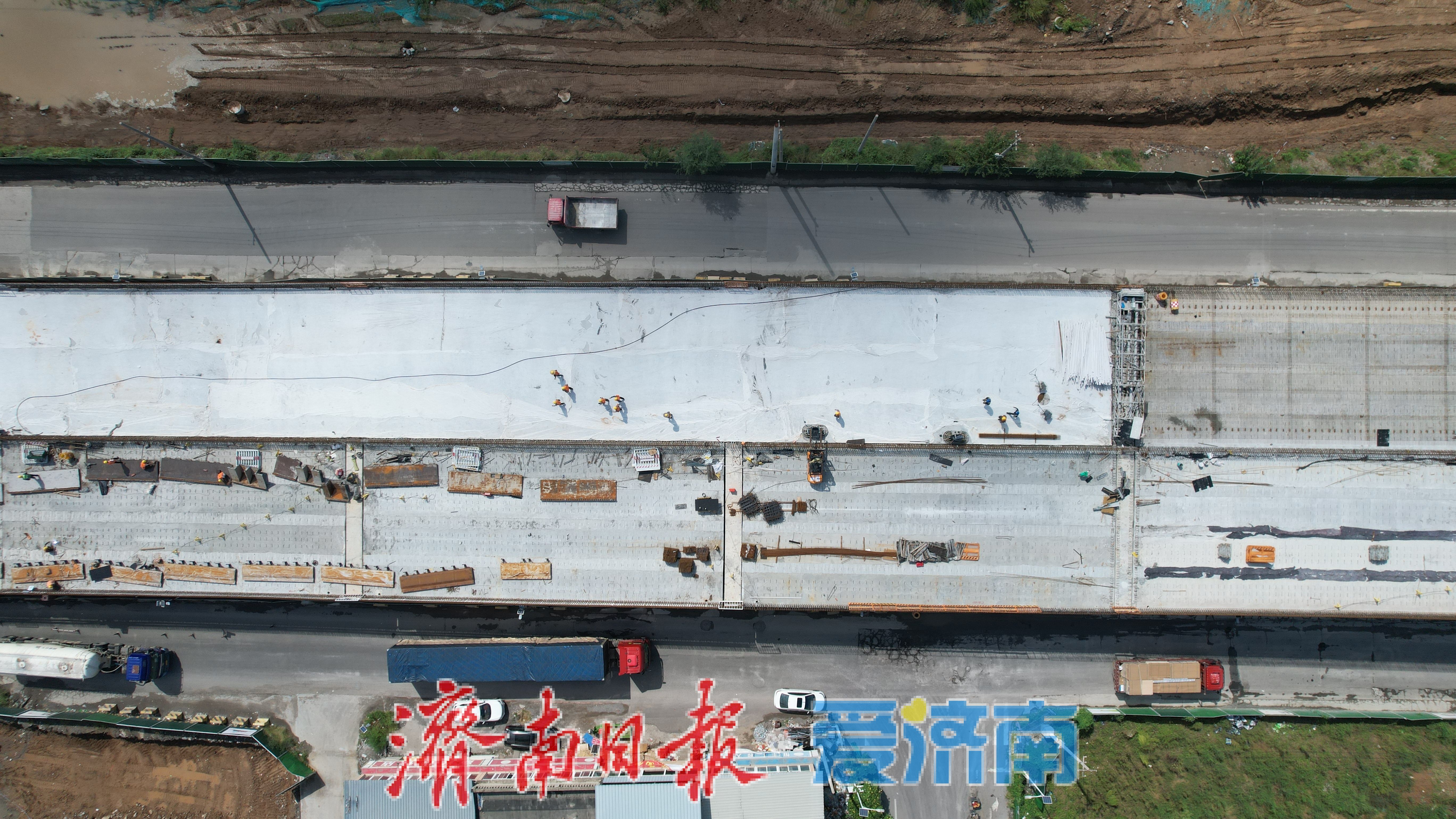 工业北路东延项目稳步建设 助力“四港三区”联动发展