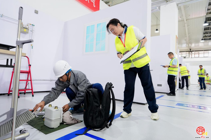 第二届全国住房城乡建设行业职业技能大赛山东省选拔赛在济南能源集团培训基地举行