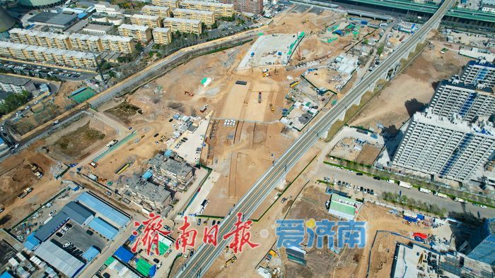 项目强省会｜济南奥体西路北延工程加速推进