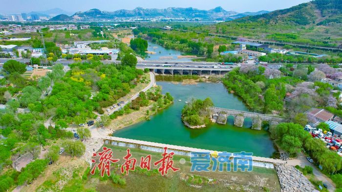 济南玉符河下游水清岸绿 绘就生态民生画卷