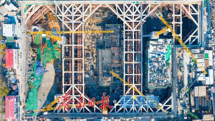 项目强省会｜济南西部崛起新地标：市立五院站TOD综合体建设稳步推进