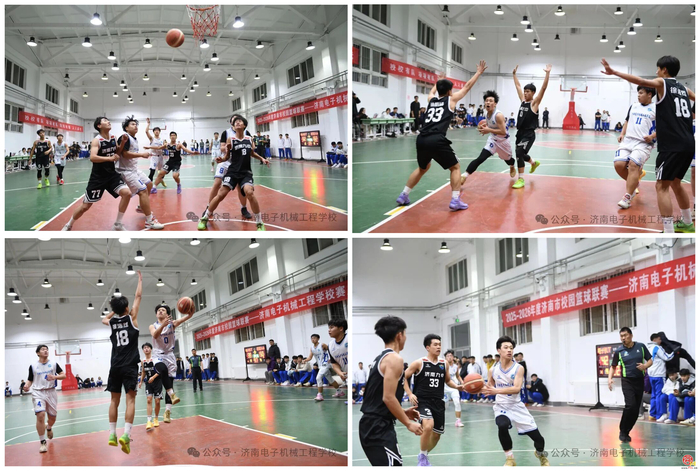 济南电子机械工程学校“最美主场”魅力再次点燃冬日校园