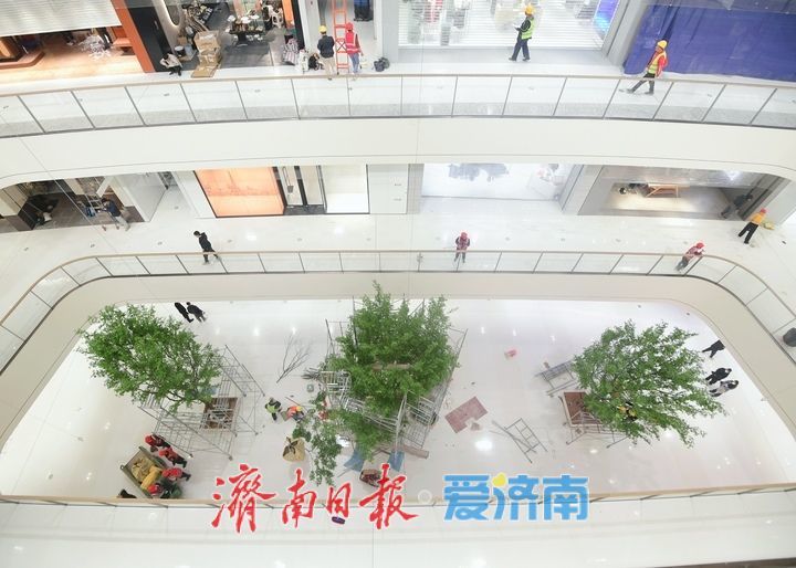 全力冲刺！济南首座POD商业综合体明日开业