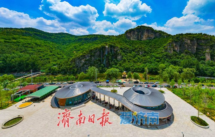 柳埠玉水画廊铺展南山夏日清凉长卷